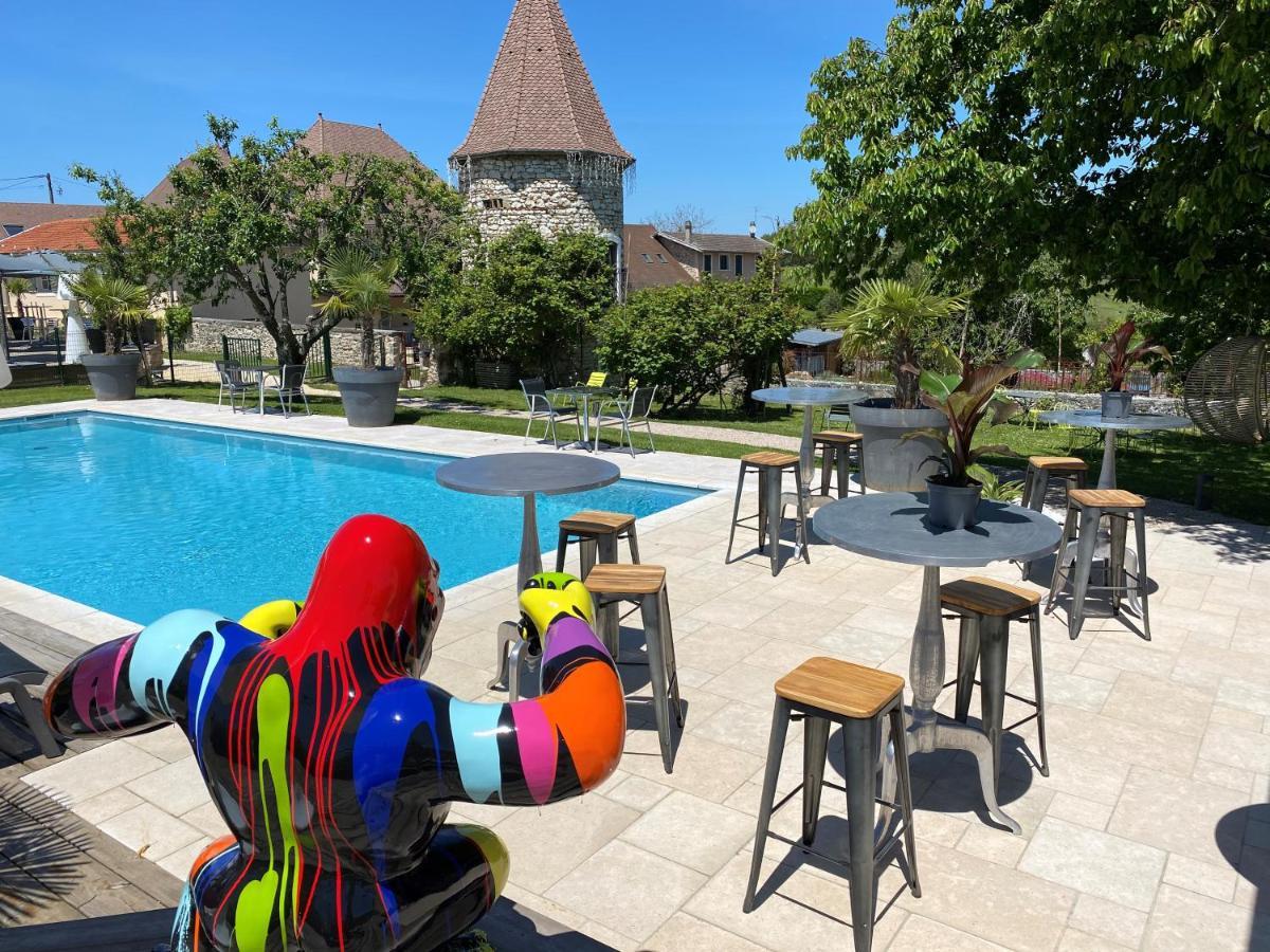 Domaine De Suzel Otel Vignieu Dış mekan fotoğraf
